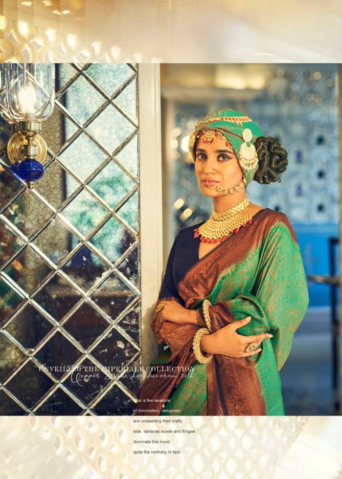 Rajpath Angelina Wedding Wear Silk With Dying Heavy Designer Saree Collection 